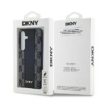 DKNY DKHMS24SPCPVSLK S24 S921 black hardcase Leather Checkered Mono Pattern MagSafe - imagine 8