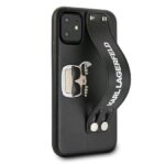 Karl Lagerfeld KLHCN61HA2BK iPhone 11 6,1" / Xr black hardcase Iconic Hand Strap - imagine 5