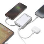 PowerBank 4in1 Bazic Fusion Mini 20000mAh cable USB-C/Lightning grey - imagine 3