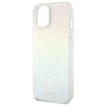 Guess GUHCP12MHDECMI iPhone 12/12 Pro 6.1" hardcase IML Faceted Mirror Disco Iridescent - imagine 6