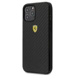 Ferrari FERCAHCP12LBK iPhone 12 Pro Max6,7" black hardcase On Track Real Carbon - imagine 2