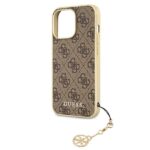 Guess GUHCP13LGF4GBR iPhone 13 Pro /  13 6,1" brown hardcase 4G Charms Collection - imagine 6