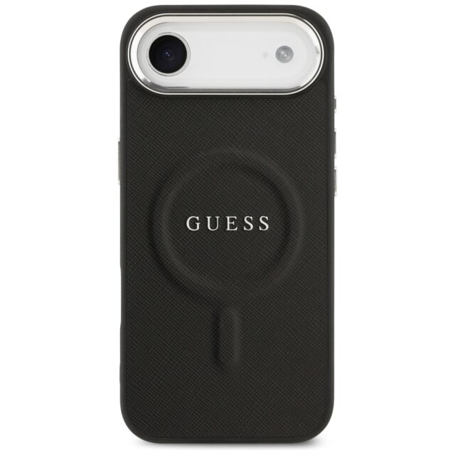 Guess Classic Logo MagSafe Case for iPhone Air Black - imagine 3