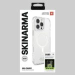Skinarma case Saido iPhone 16 Pro Max 6.9" Magnetic Charging green (niteglow) - imagine 6