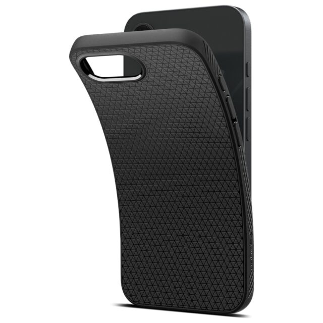 Case Spigen Liquid Air for iPhone 16e black - imagine 6