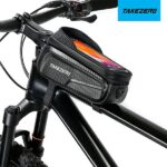 TAKEZEROTZ01 Bike Case/Mount Frame Bag Black - imagine 2