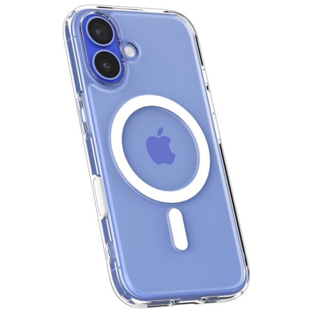 Spigen Ultra Hybrid Mag Case for iPhone 16 MagSafe White - imagine 4