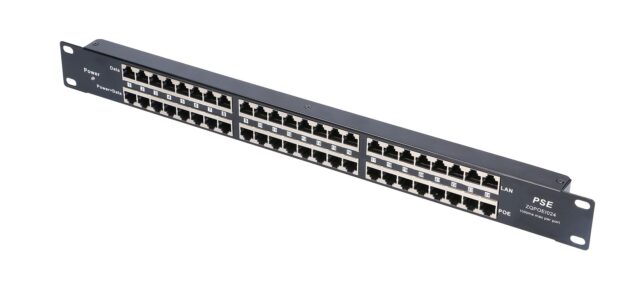Extralink 24 Port | PoE Injector | 24x 100Mb/s RJ45, Rackmount - imagine 4