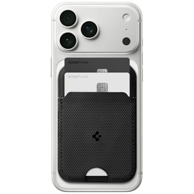 Magnetyczny portfel Spigen S314-2 Slim    Fold Tripod MagSafe czarny - imagine 8