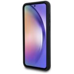 Karl Lagerfeld KLHCSA55SMHKCNPK A55 A556 hardcase black Silicone Karl&Choupette Metal Pin - imagine 5