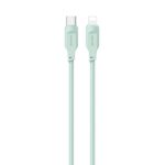 USAMS cable USB-C to Lightning 20W 1.2m PD Fast Charging Lithe Series green SJ566USB04 (US-SJ566)
