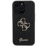 Guess GUHCP13LHG4SGK iPhone 13 Pro / 13 6.1" black hardcase Glitter Script Big 4G - imagine 3