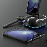 Araree Nukin Case Sam Z Fold5 F946 clear matt AR20-01761C - imagine 5