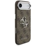 Case Guess 4G Big 4G Classic Logo for  iPhone Air brown silver - imagine 4