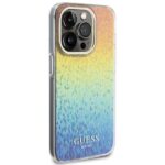 Guess GUHCP14LHDECMI iPhone 14 Pro 6.1" hardcase IML Faceted Mirror Disco Iridescent - imagine 4