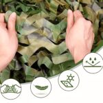 Black Forest Camouflage Net, Military Garden Camouflage 3x4m Cover - imagine 2