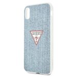 Guess GUHCI61PCUJULLB iPhone Xr light blue hardcase Jeans Collection - imagine 6