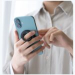 Ring stand Araree A-Ring MagSafe GripTok white - imagine 6