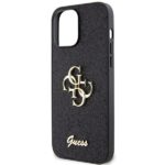 Guess GUHCP13XHG4SGK iPhone 13 Pro Max 6.7" black hardcase Glitter Script Big 4G - imagine 6