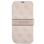 Guess GUBKP13S4GDPI iPhone 13 mini 5,4" pink book 4G Stripe - imagine 2