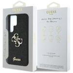 Case Guess Fixed Glitter Big 4G Metal Logo to Samsung Galaxy S25 Ultra black - imagine 8