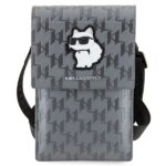 Karl Lagerfeld Torebka KLWBSAKHPCG silver Saffiano Monogram Choupette - imagine 2