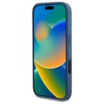 Guess GUHMP16SP4RPSB iPhone 16 6.1" blue hardcase 4G Printed Stripes MagSafe - imagine 5