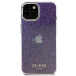 Guess GUHCP15SHDECMP iPhone 15 / 14 / 13 6.1" pink hardcase IML Faceted Mirror Disco Iridescen - imagine 3