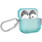 Case Skinarma Mecha CE for AirPods 4 turquoise - imagine 2