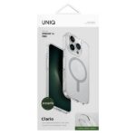 UNIQ Clario iPhone 16 Pro 6.3" Magclick Charging case transparent/lucent clear - imagine 4