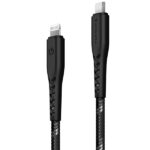 ENERGEA Nyloflex USB-C - Lightning Cable C94 MFI 3m black - imagine 2