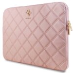 Guess Sleeve GUCS16ZPSQSSGP 16" pink Quilted 4G - imagine 2