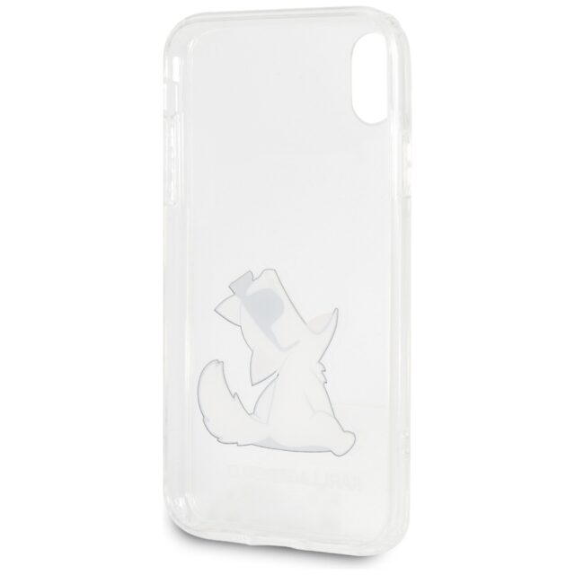 Karl Lagerfeld KLHCI61CFNRC iPhone Xrh ardcase transparent Choupette Fun - imagine 4