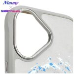 Nimmy Panther MagSafe case for iPhone 16 light grey - imagine 10
