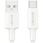USAMS U90 cable 3A USB-A to USB-C white