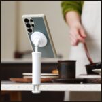 Selfie Stick Araree Magfie Pod Lite Tripod MagSafe white - imagine 6