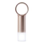 Lexon Nomaday Flash LED Keychain gold LL137D