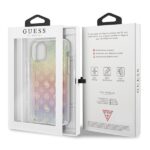 Guess GUHCN61PEOML iPhone 11 6,1" / Xr multicolor hard case Iridescent 4G Peony - imagine 7