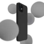 3MK Silicone Case iPhone 12 Mini black - imagine 3