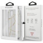 Guess GUHCP12LPCUCHWH iPhone 12 Pro Max 6,7"  white hardcase Gold Chain Collection - imagine 10