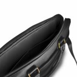 Guess Torba GUCB15TBK 16" black Saffiano - imagine 5