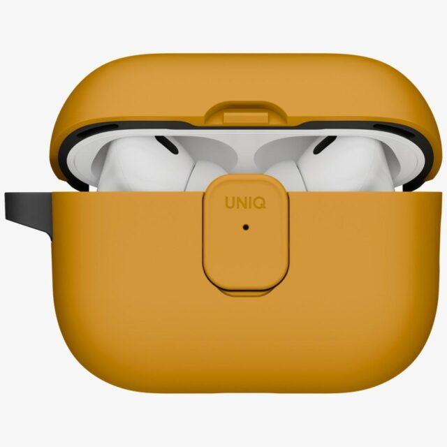 Case UNIQ Clyde for AirPods Pro 3 gen yellow-grey - imagine 2