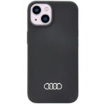Audi Silicone Case iPhone 14 / 15 / 13 6.1" black hardcase AU-LSRIP14-Q3/D1-BK