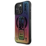 Skinarma case Kira Kobai iPhone 16 Pro 6.3" Magnetic Charging Grip Stand hologram - imagine 2