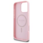 Guess GUHMP16XPGPYSP iPhone 16 Pro Max 6.9" pink hardcase Peony Script MagSafe - imagine 7