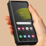 Araree Aero Flex Case Sam Z Fold5 F946 black AR20-01765A - imagine 5