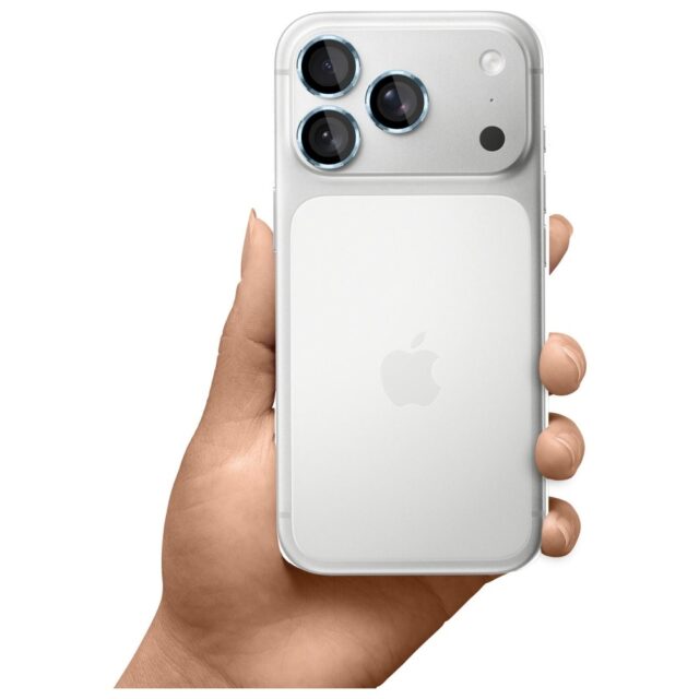 Camera lens protection 3MK Lens Protection Pro for Apple iPhone 17 Pro / 17 Pro Max blue - imagine 7