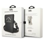 Karl Lagerfeld Handbag KLWBSARSGK black Embossed RSG - imagine 6