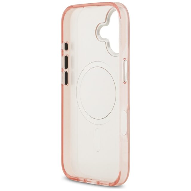 Karl Lagerfeld IML Aquarelle Choupette & Logo MagSafe Case for iPhone 17 Pink - imagine 7