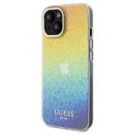 Guess GUHCP14SHDECMI iPhone 14 / 15 / 13 6.1" hardcase IML Faceted Mirror Disco Iridesc - imagine 2